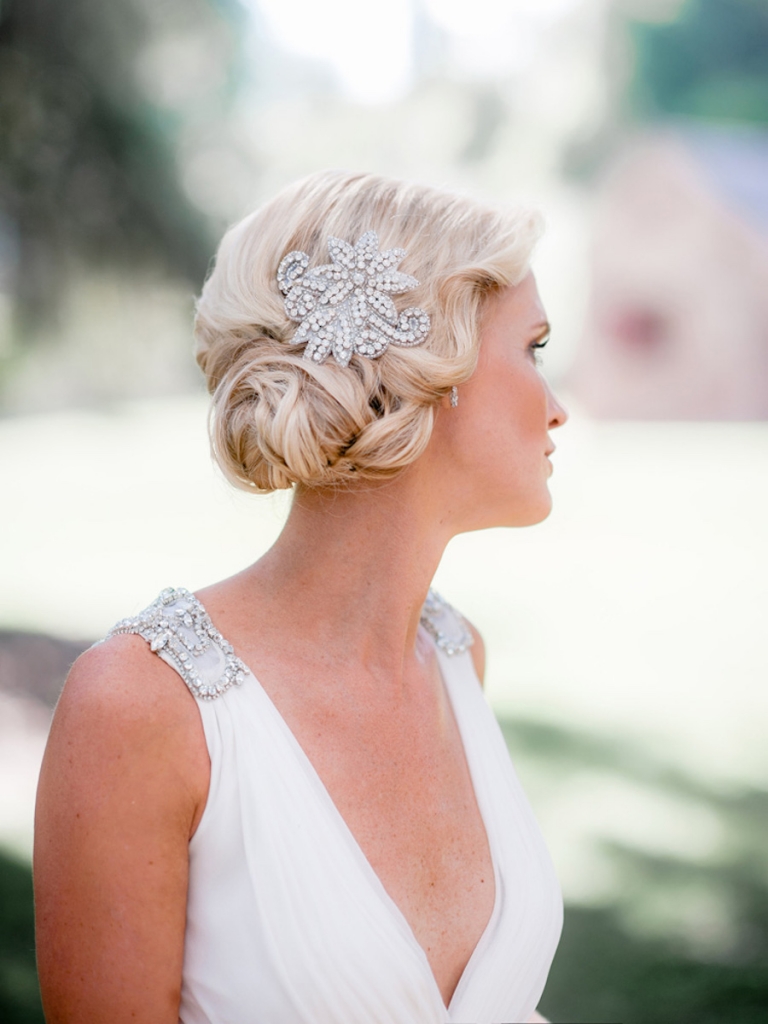 Bride’s gown by Jenny Packham (available locally through White on Daniel Island. Beauty by Wedding Hair by Charlotte. Image by Brandon Lata Photography at Boone Hall Plantation and Cotton Dock.