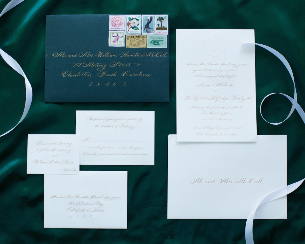 Stationery by Ceci New York. Image by Elisabeth Millay Photography.