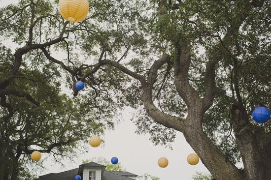 BY A THREAD: Rather than competing with it, the festive paper lanterns dangling from the trees complemented the environment’s beauty.