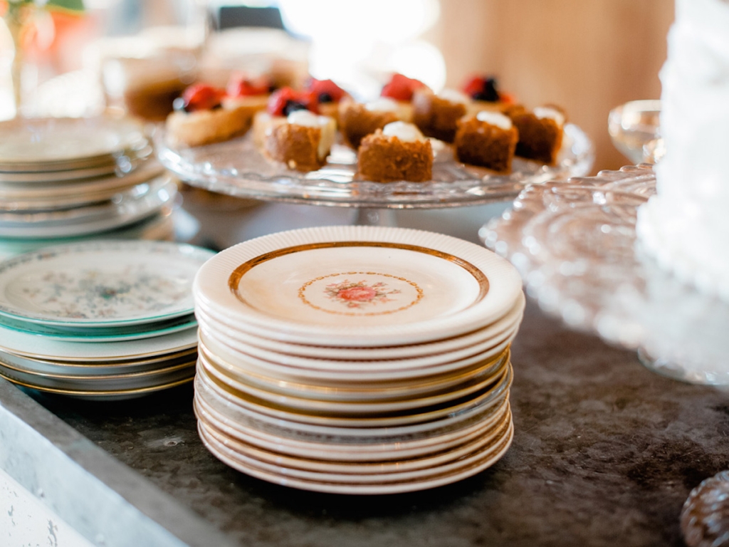Sweets by WildFlour Pastry. Image by Brandon Lata Photography at Boone Hall Plantation and Cotton Dock.
