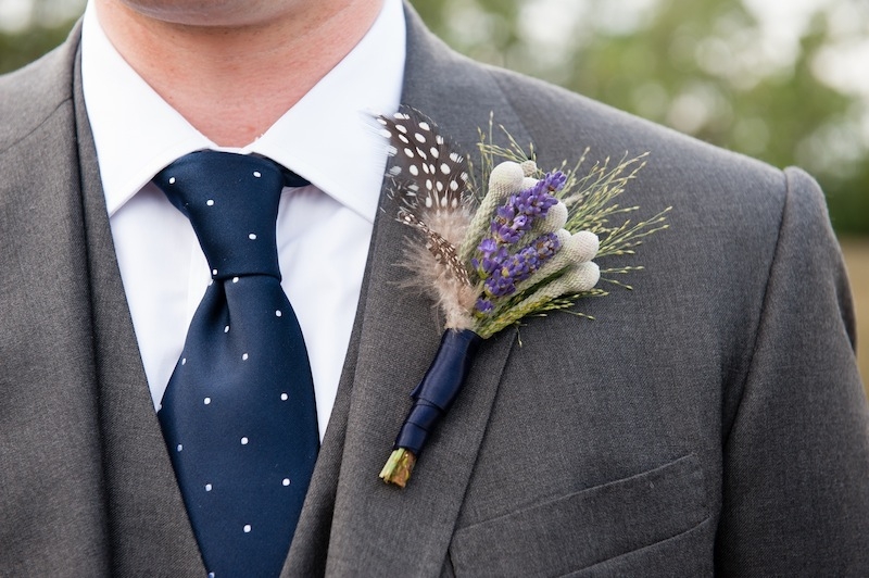 Groom’s attire by Rag &amp; Bone. Boutonniere by Branch Design Studio. Image by Hunter McRae Photography.