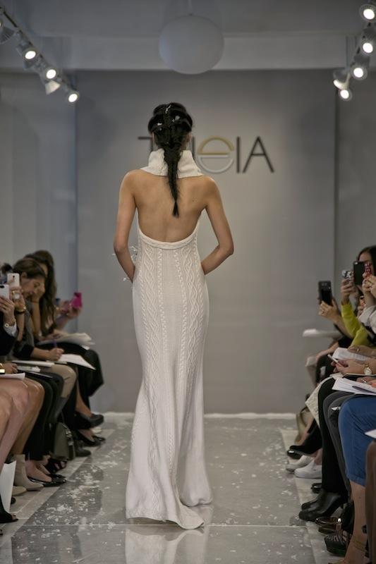 THEIA White Collection&#039;s &quot;Erin.&quot; Available in Charleston through Gown Boutique of Charleston.