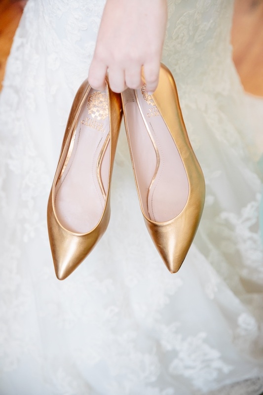Shoes by Vince Camuto. Image by Dana Cubbage Weddings.