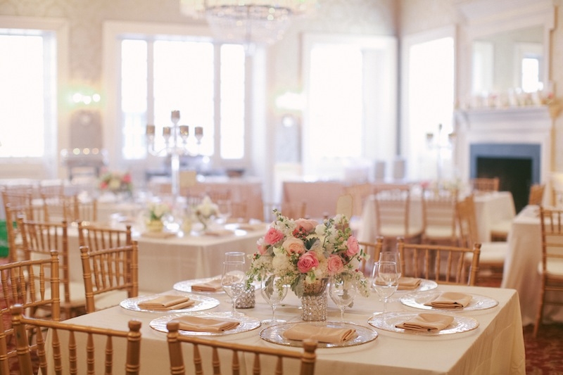 Rentals from EventHaus and Snyder Events. Wedding design and coordination by Sage Innovations. Florals by Branch Design Studio. Linens by Connie Duglin. Image by Juliet Elizabeth Photography at McCrady’s Restaurant.