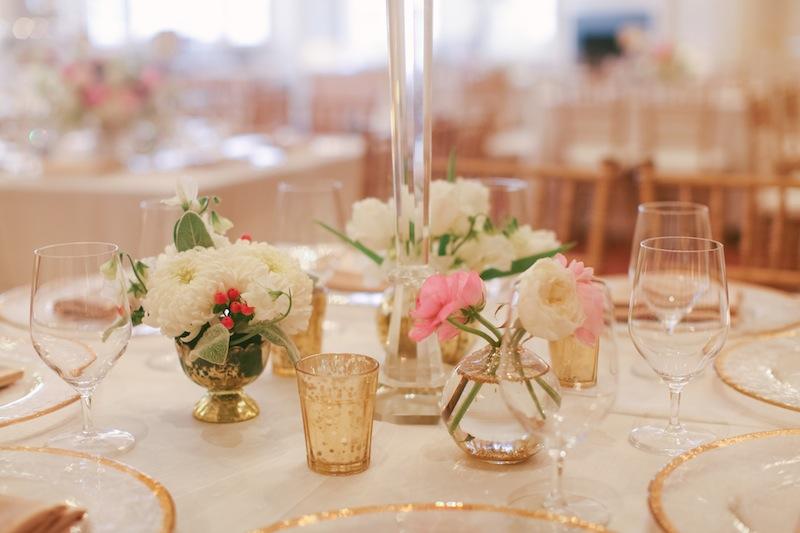 Florals by Branch Design Studio. Wedding design and coordination by Sage Innovations. Linens by Connie Duglin. Image by Juliet Elizabeth Photography.