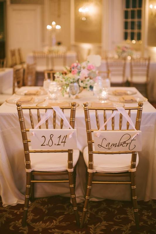 Rentals from EventHaus. Wedding design and coordination by Sage Innovations. Image by Juliet Elizabeth Photography at McCrady’s Restaurant.