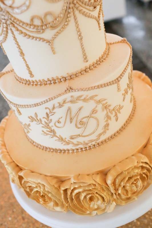 Cake by Wedding Cakes by Jim Smeal. Image by The Connellys.