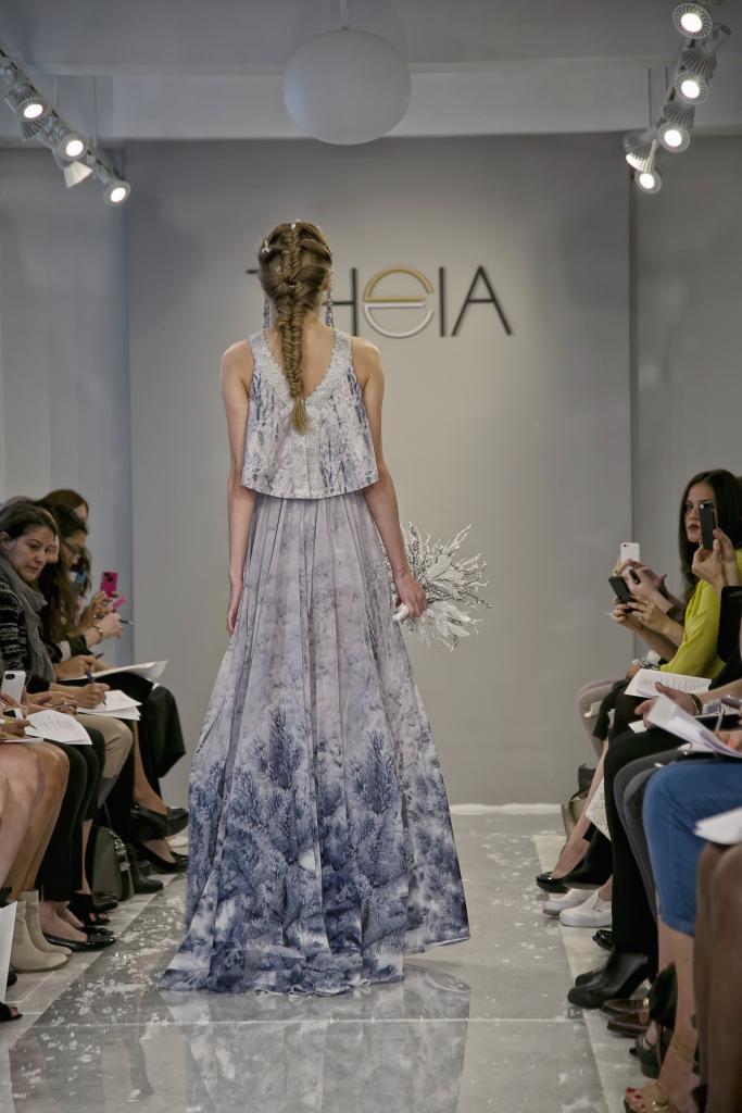 THEIA White Collection&#039;s &quot;Silvia.&quot; Available in Charleston through Gown Boutique of Charleston.