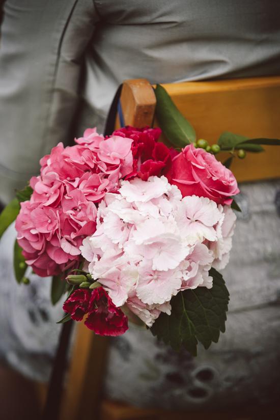 MORE FOR LESS: Large blooms like hydrangeas and garden roses provide maximum impact.