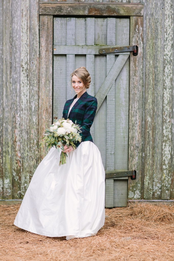 1. Bride Lauren Hawkins. Image at Boone Hall Plantation by Julia Wade Photography.