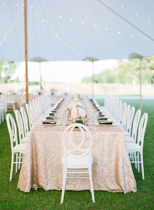 Chairs from EventHaus. Linens from La Tavola. Wedding design by Karson Butler Events. Image by KT Merry Photography at Middleton Place.