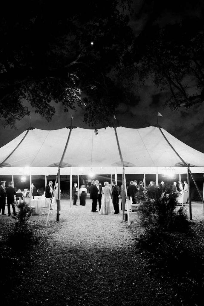 Photograph by Corbin Gurkin. Tent by Snyder Event Rentals. Lighting by Technical Event Company.