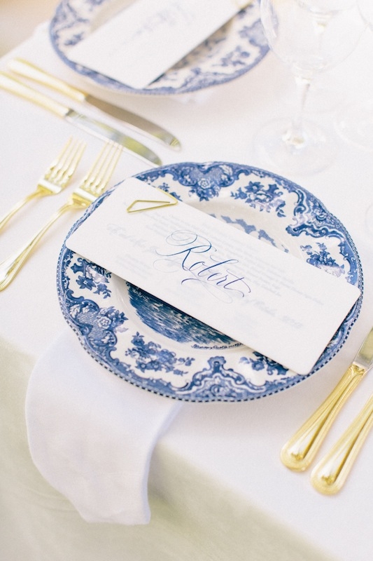 Wedding and floral design and coordination by Tara Guérard Soirée. Rentals by Berlin’s Restaurant Supply. Paper goods by Lettered Olive. Calligraphy by Elizabeth Porcher Jones. Image by Corbin Gurkin.