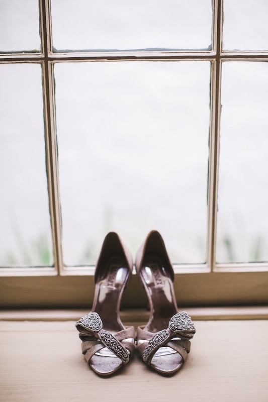 Shoes by Badgley Mischka. Photograph by Hyer Images.