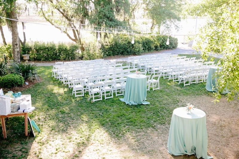 Wedding design by Southern Protocol. Image by Dana Cubbage Weddings at Creek Club at I’On.