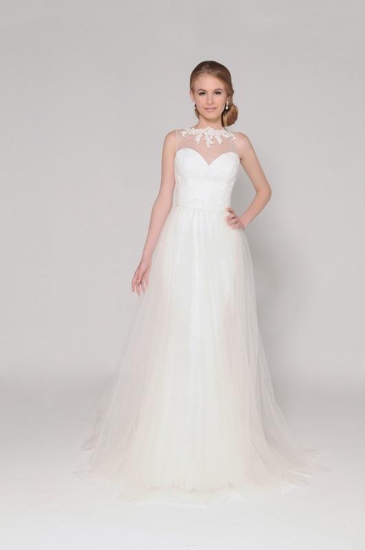 Eugenia Couture&#039;s &quot;Annabelle&quot; with overskirt. Available through EugeniaCouture.com.