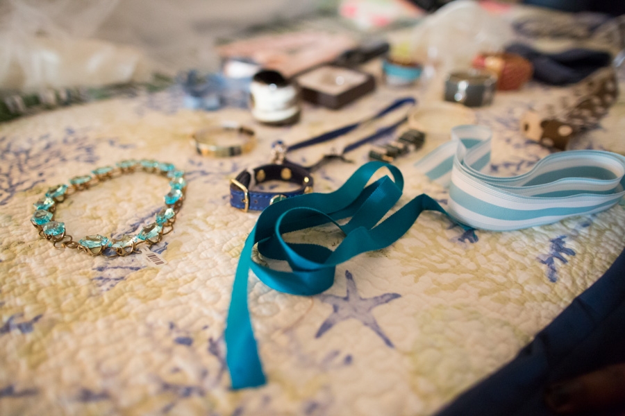 Jewels got the same treatment as the shoes, and you can bet we spent breaks ogling everything from ribbon from Out of Hand to jewels from all over town. Image by Juliet Elizabeth Photography