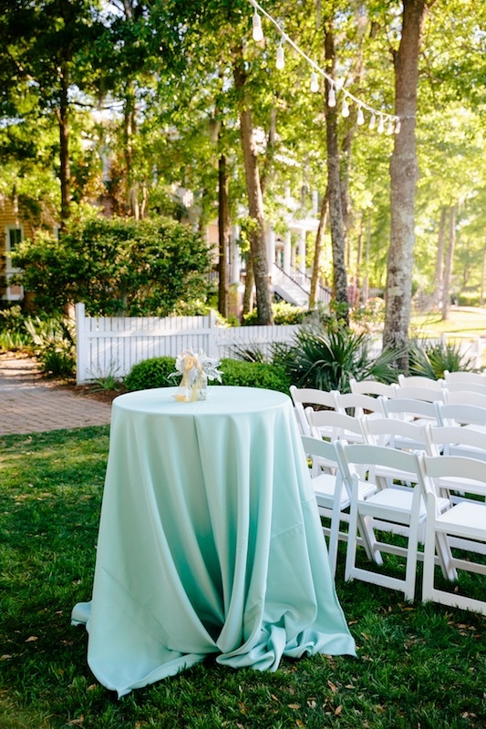 Rentals through EventWorks. Wedding design by Southern Protocol. Image by Dana Cubbage Weddings at Creek Club at I’On.