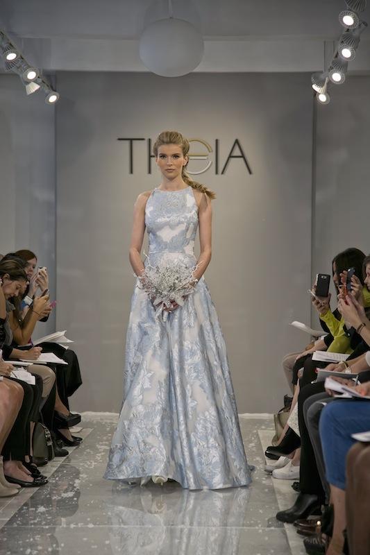 THEIA White Collection&#039;s &quot;Erdene.&quot; Available in Charleston through Gown Boutique of Charleston.