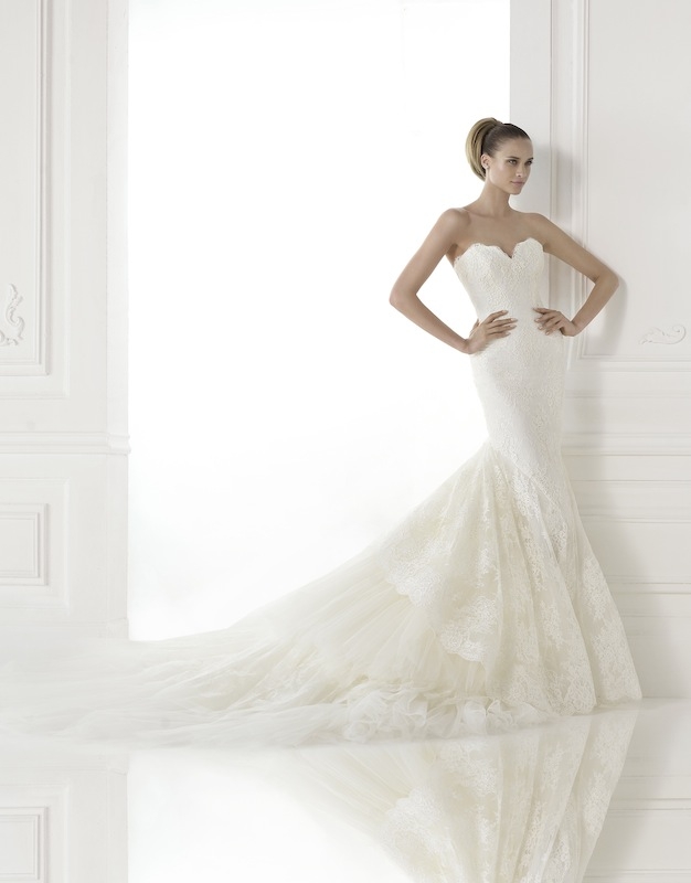 Pronovias&#039; &quot;Callido.&quot; Available in Charleston through Gown Boutique of Charleston.