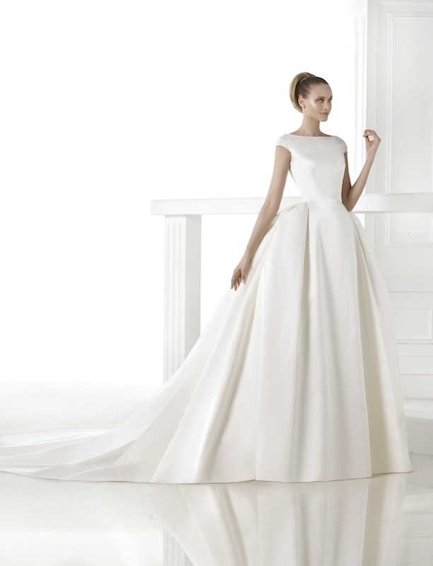 Pronovias&#039; &quot;Casares.&quot; Available in Charleston through Gown Boutique of Charleston.