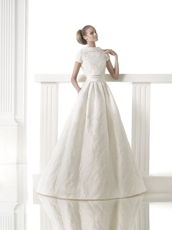 Pronovias&#039; &quot;Ceila.&quot; Available in Charleston through Gown Boutique of Charleston.