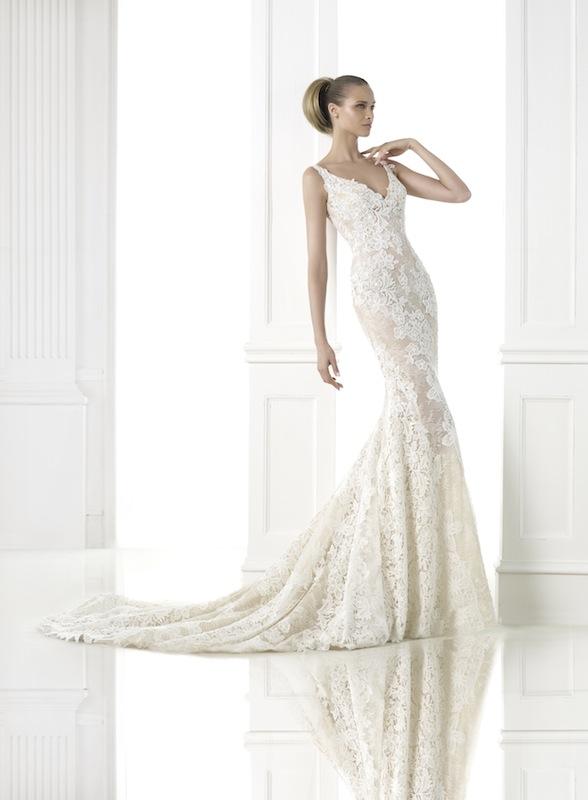 Pronovias&#039; &quot;Charise.&quot; Available in Charleston through Gown Boutique of Charleston.