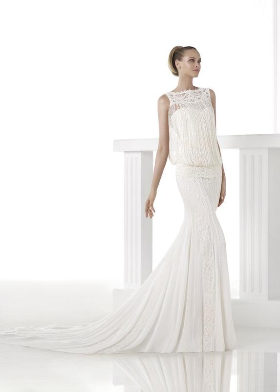 Pronovias&#039; &quot;Cindy.&quot; Available in Charleston through Gown Boutique of Charleston.
