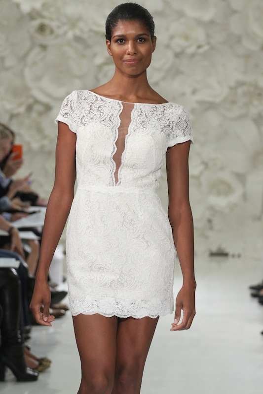 Encore by Watters&#039; &quot;Guava&quot; (style 7208E). Available in Charleston through Bella Bridesmaids.