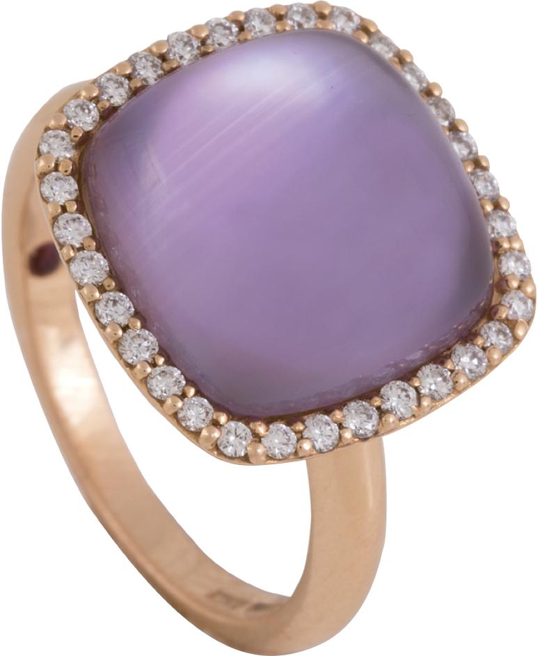 Gold amethyst and diamond (.24 total cts.) ring from Roberto Coin ($1,750)