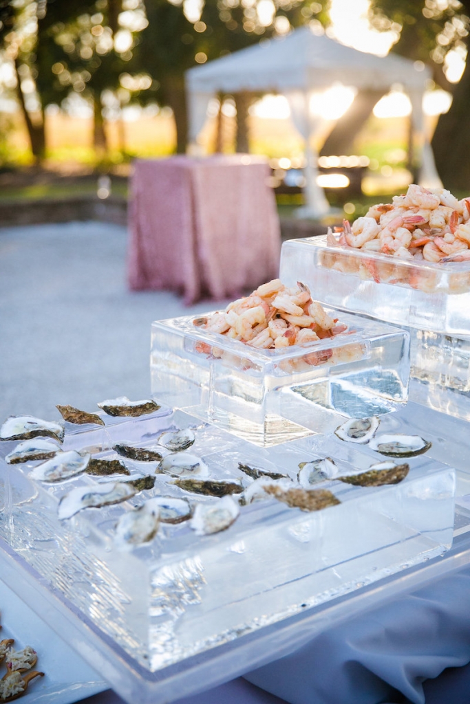 Catering by Patrick Properties Hospitality Group. Wedding design by Pure Luxe Bride. Photograph by Dana Cubbage Weddings.