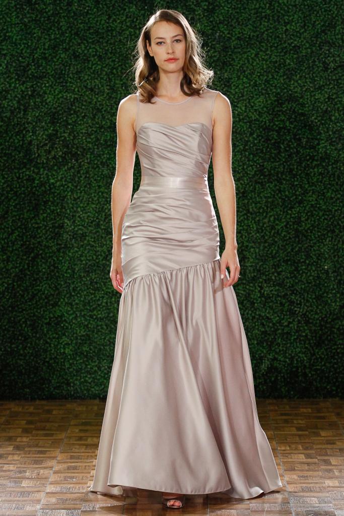 Wtoo Maid&#039;s &quot;Style 763.&quot; Available in Charleston through Bella Bridesmaid and Gown Boutique of Charleston.