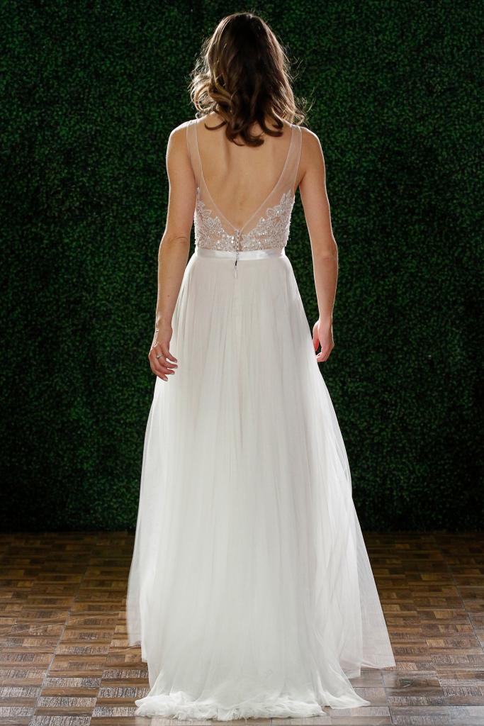 Wtoo Bride&#039;s &quot;Persiphone.&quot; Available in Charleston through Gown Boutique of Charleston and Jean&#039;s Bridal.