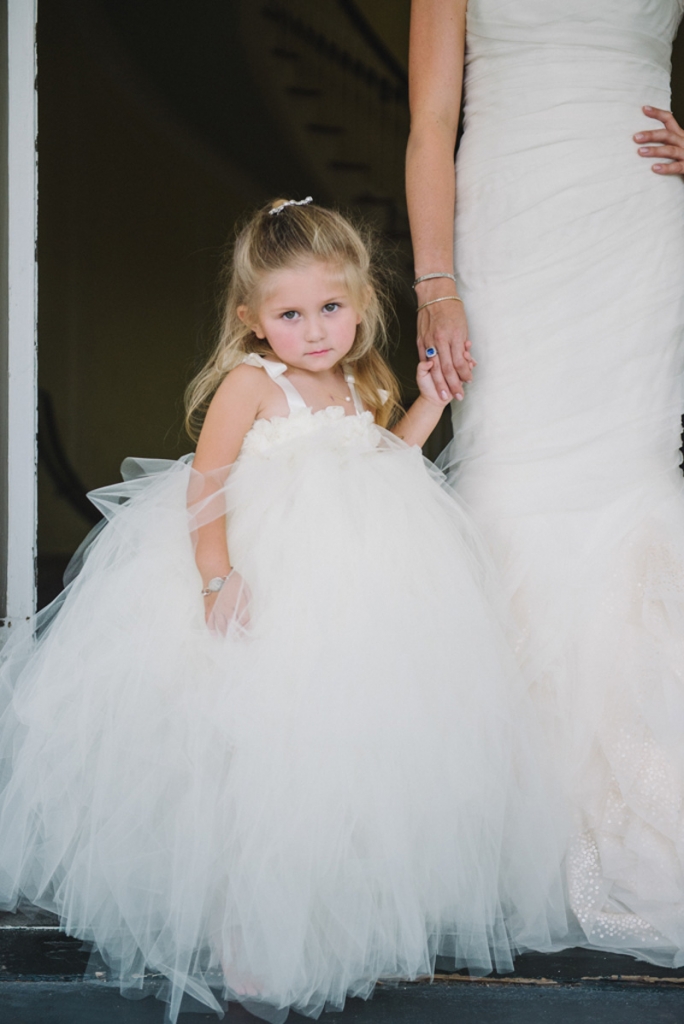 Flower girl dress from Tutully Cute Designs (Etsy shop). Photograph by Sean Money + Elizabeth Fay.