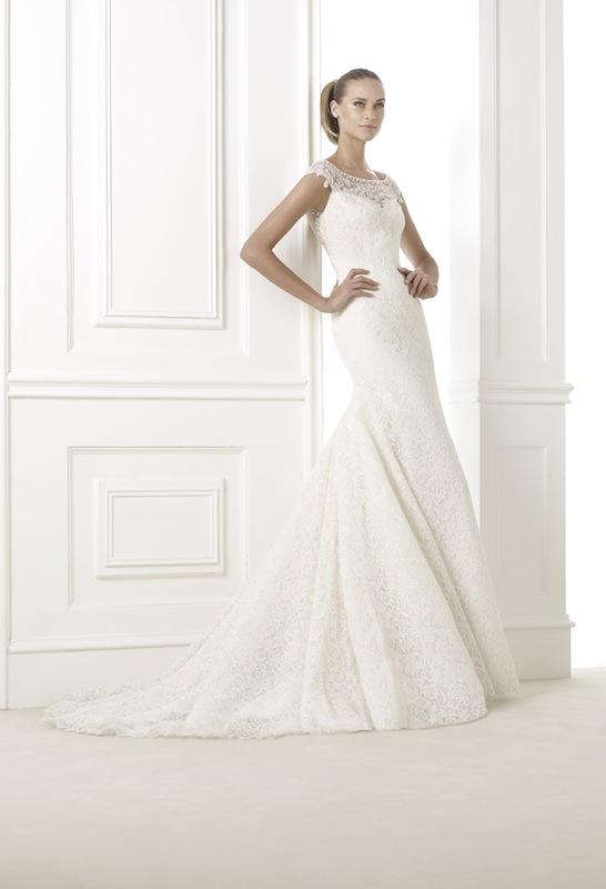 Pronovias&#039; &quot;Kairos.&quot; Available in Charleston through Gown Boutique of Charleston.