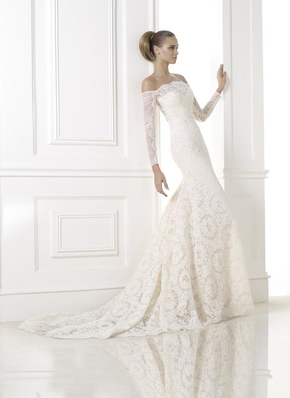 Pronovias&#039; &quot;Kampara.&quot; Available in Charleston through Gown Boutique of Charleston.