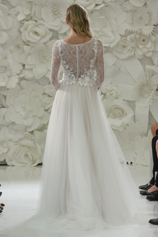 Love Marley by Watters&#039; &quot;Amelie&quot; (style 54719). Available in Charleston through Jean&#039;s Bridal and White on Daniel Island.