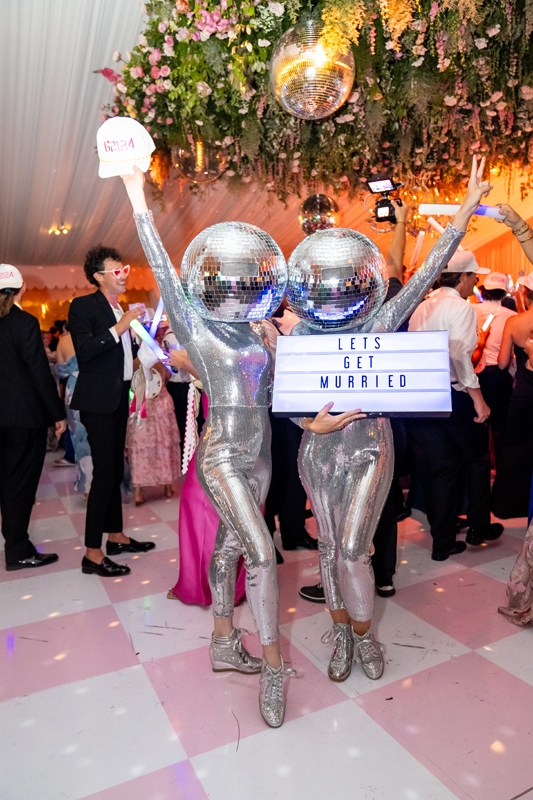 Elevate’s disco ball dancers brought the party.