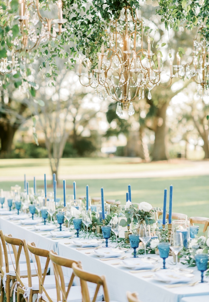 Mallory first encountered Lowndes Grove Plantation as a college intern for Patrick Properties Hospitality Group, which manages the site. From that point on, she earmarked it as her dream wedding spot.