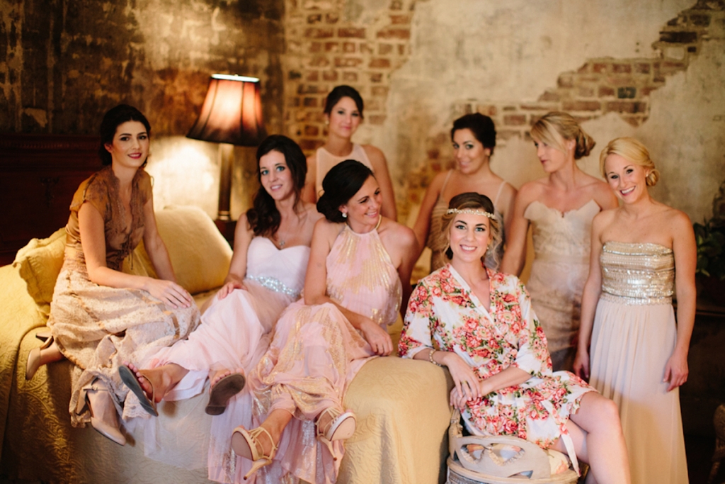 Beauty by Wedding Hair by Charlotte. Image by Paige Winn Photo.