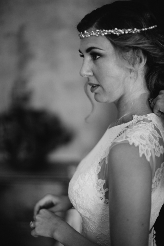 Beauty by Wedding Hair by Charlotte. Image by Paige Winn Photo.