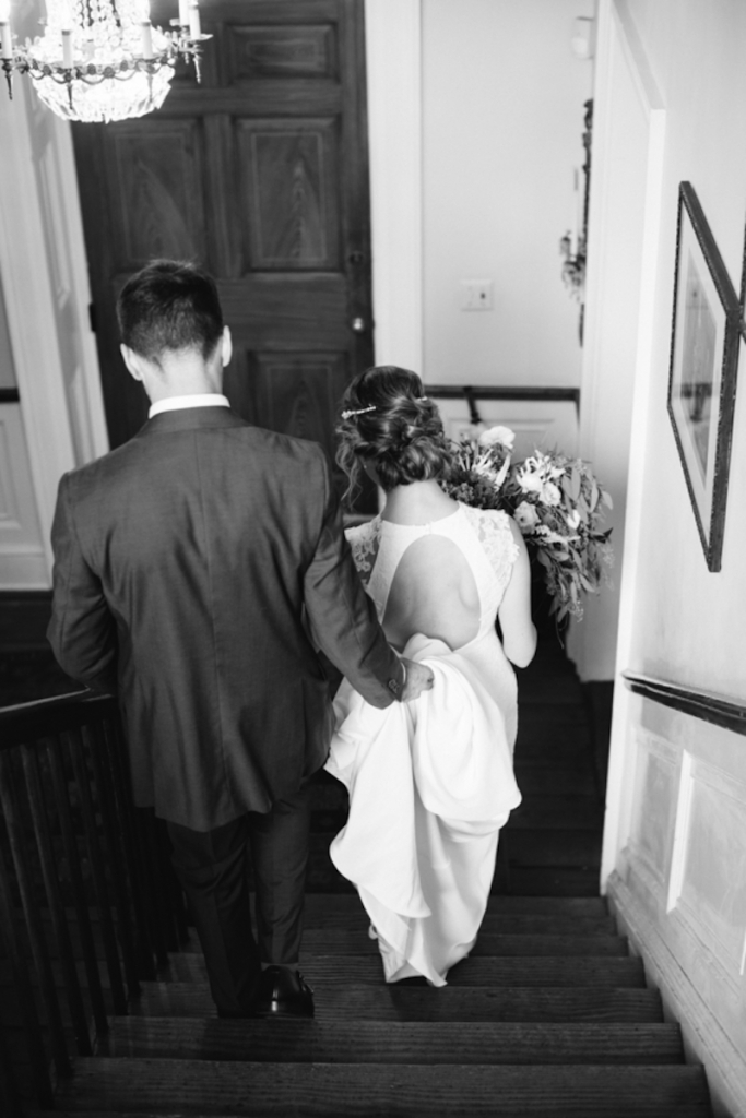 Florals by WildFlowers Inc. Beauty by Wedding Hair by Charlotte. Image by Paige Winn Photo.