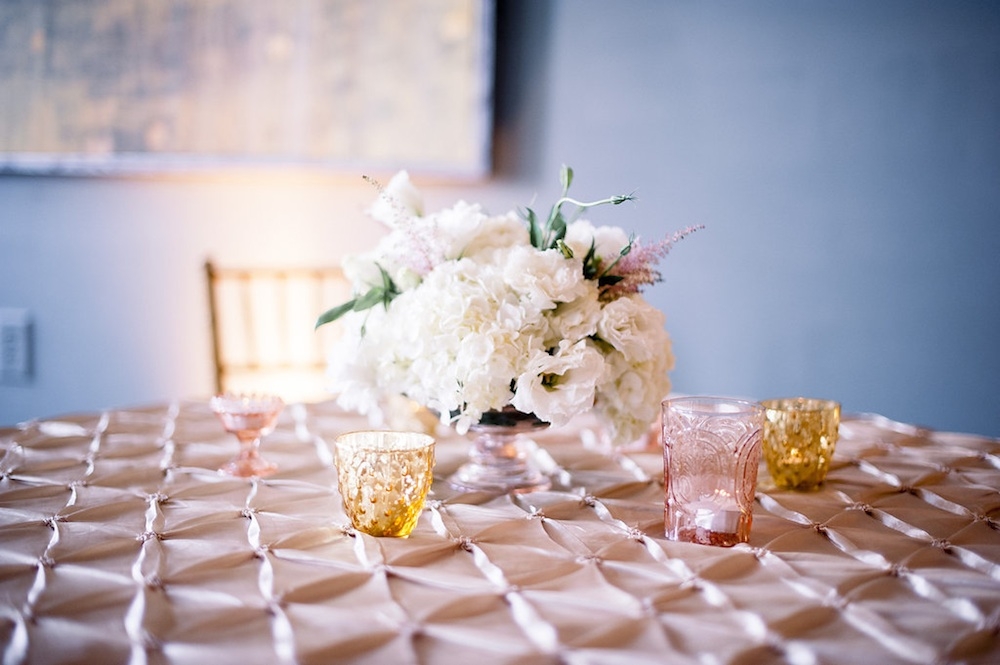 Florals by Branch Design Studio. Linens from I Do Linens. Image by Timwill Photography.