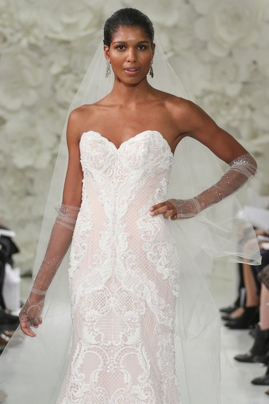 Watters&#039; &quot;Vida&quot; (style 7041B). Available in Charleston through Jean&#039;s Bridal and White on Daniel Island.