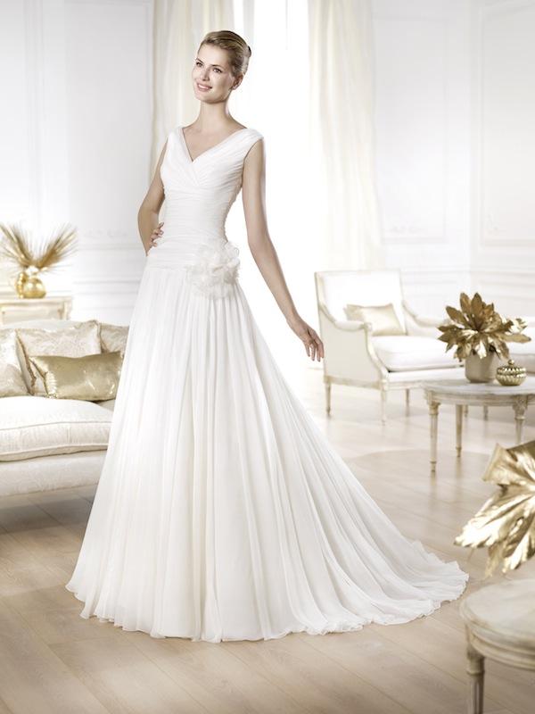 Pronovias&#039; &quot;Yerma.&quot; Available in Charleston through Gown Boutique of Charleston.