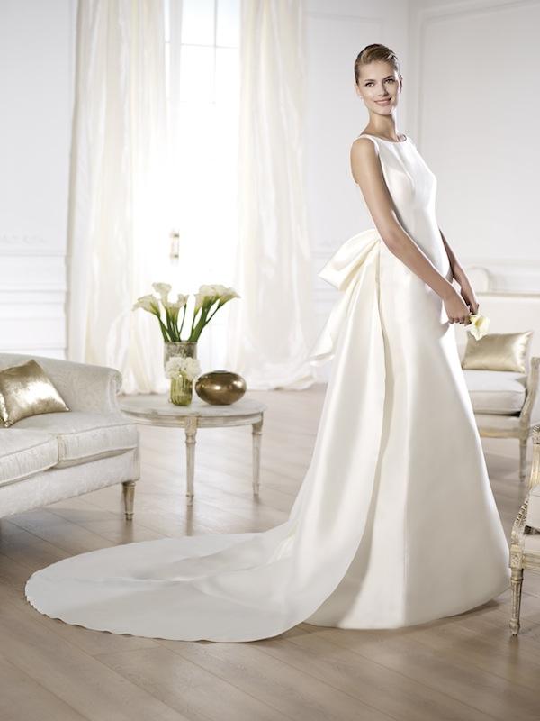 Pronovias&#039; &quot;Yermeis.&quot; Available in Charleston through Gown Boutique of Charleston.