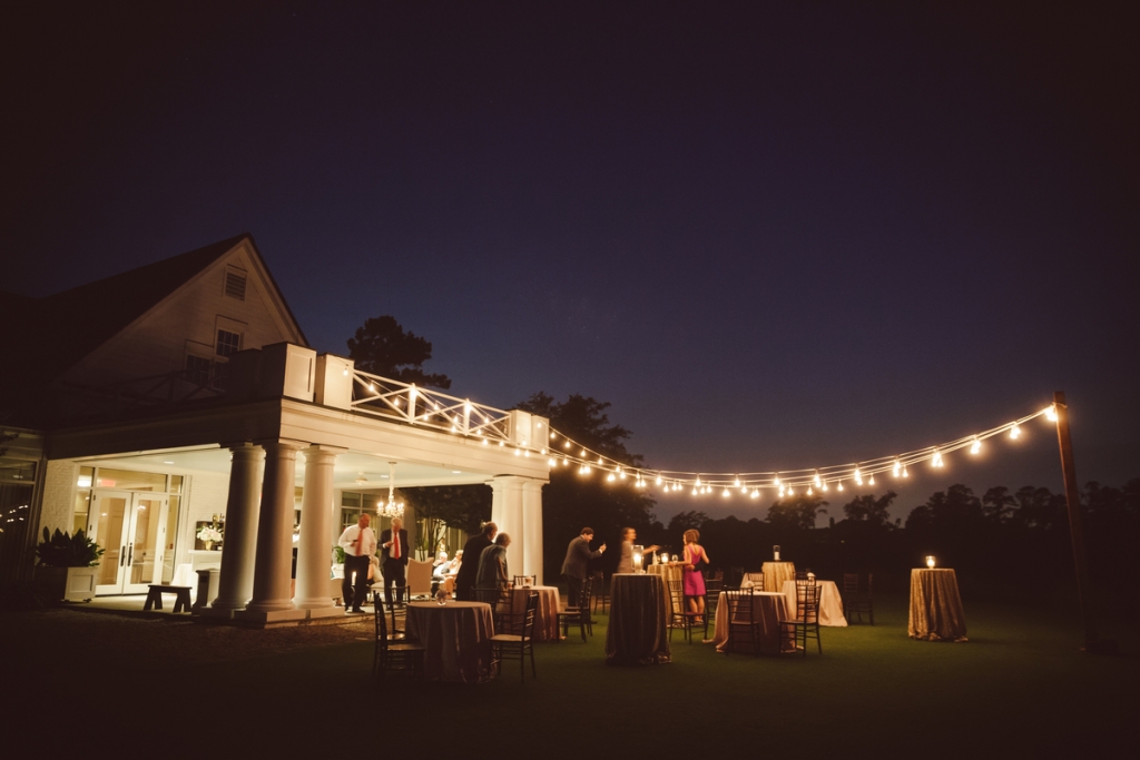 Lighting by Technical Event Company. Photograph by amelia + dan at Daniel Island Club.