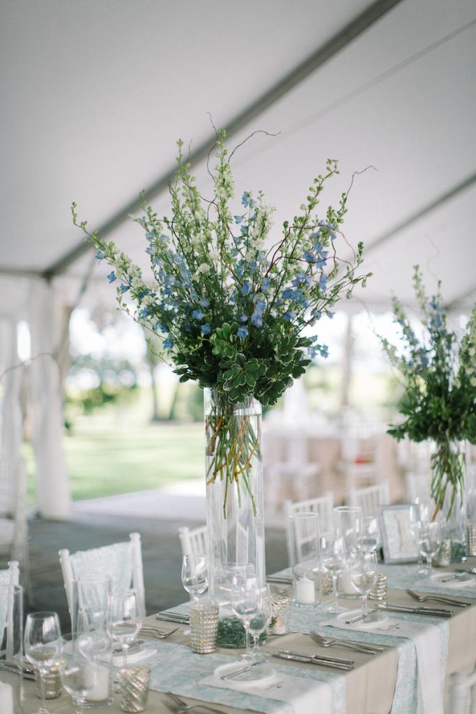 Wedding design by A. Caldwell Events. Florals by Tiger Lily Weddings. Tent by Snyder Events. Rentals by EventWorks. Image by Clay Austin Photography.
