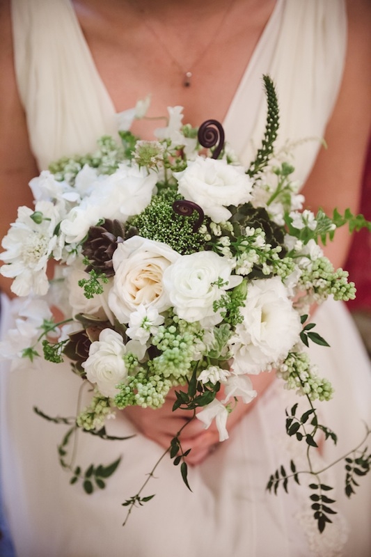 Bouquet by Heidi Inabinet of On a Limb. Image by Amelia + Dan Photography.