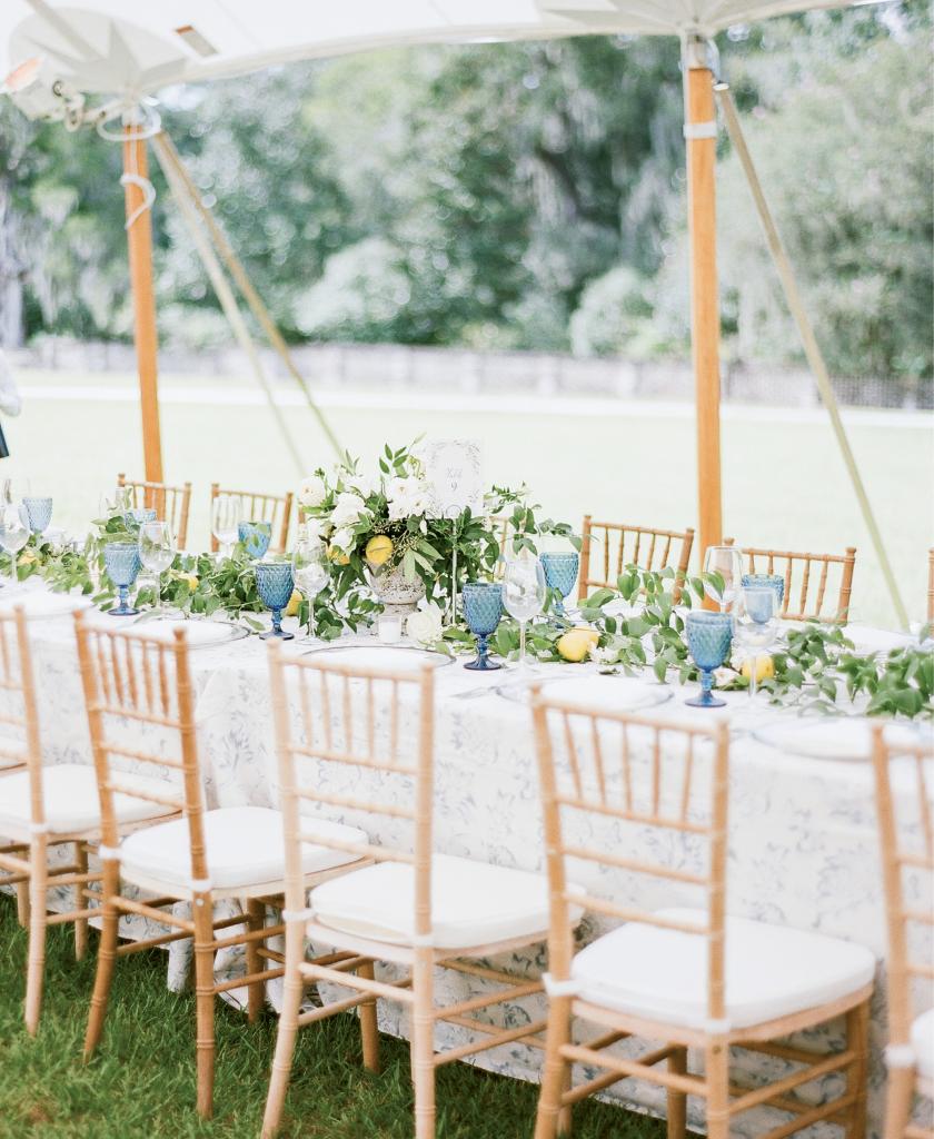 A New York couple trades the big city for a Capri-inspired Lowcountry wedding where limoncello and an unforgettable party were absolute musts